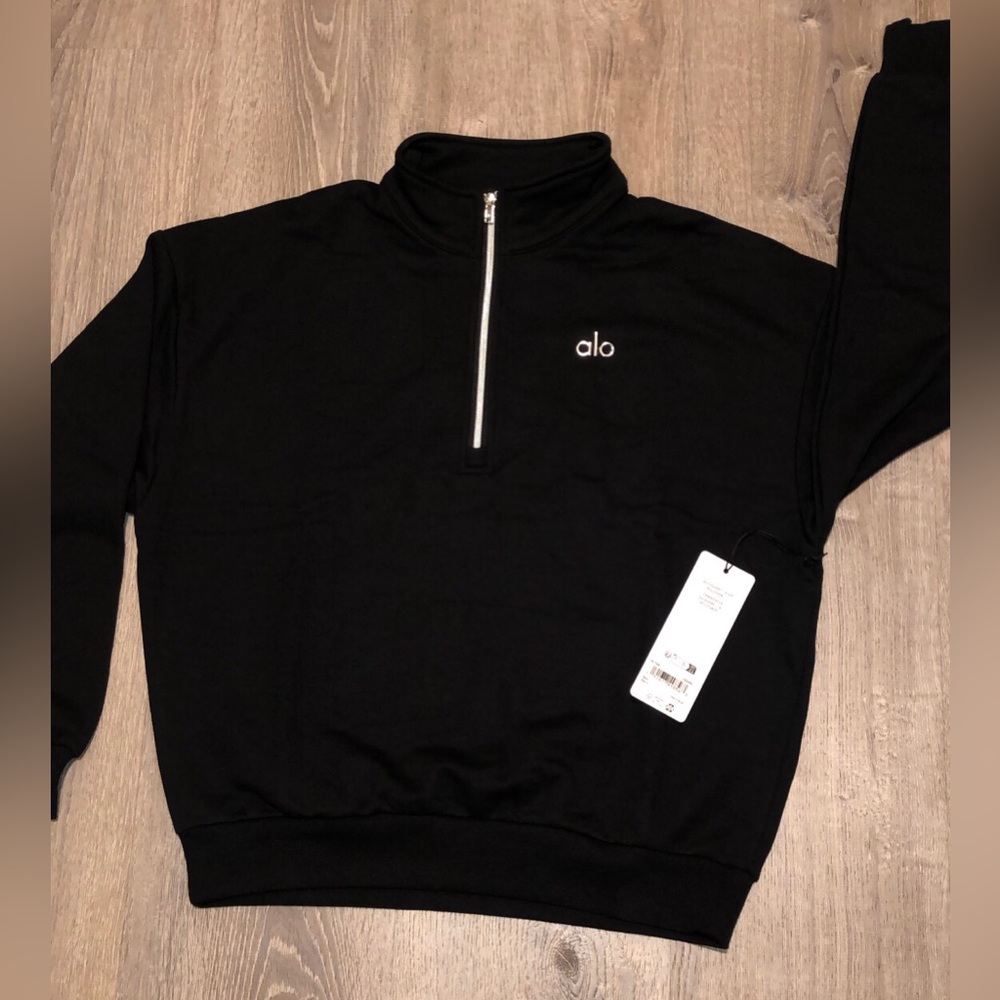 Womens Clothes, Clothing, Sweaters, Sweatshirts, Quarter Zip - Picture 3 of 7